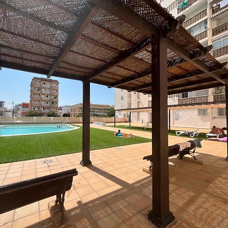 Apartamento 1ª Linea De Playa - Con Piscina Y Parking Playa de Gandia Екстер'єр фото