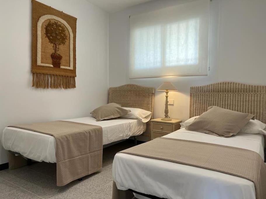 Apartamento 1ª Linea De Playa - Con Piscina Y Parking Playa de Gandia Екстер'єр фото
