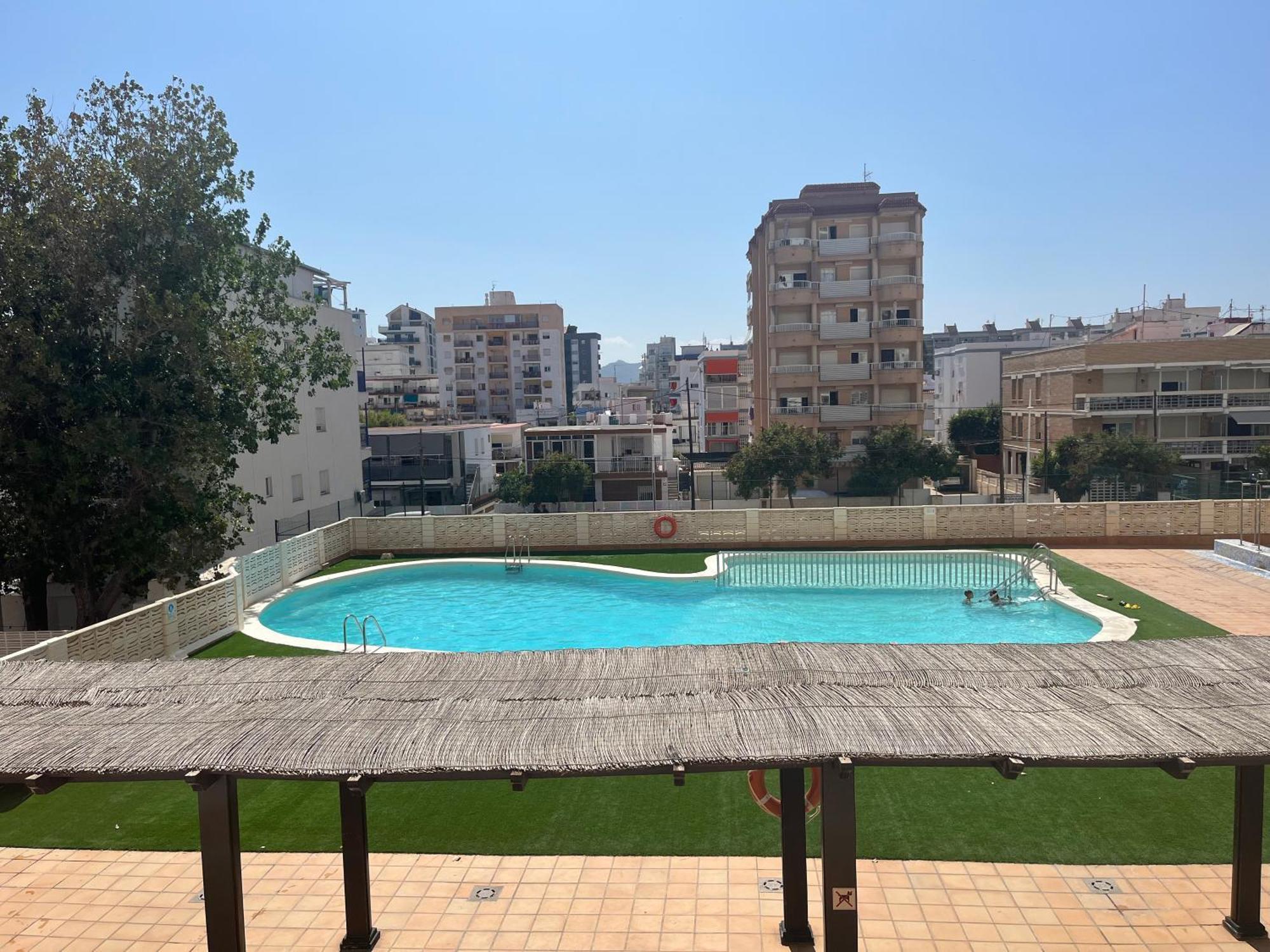 Apartamento 1ª Linea De Playa - Con Piscina Y Parking Playa de Gandia Екстер'єр фото